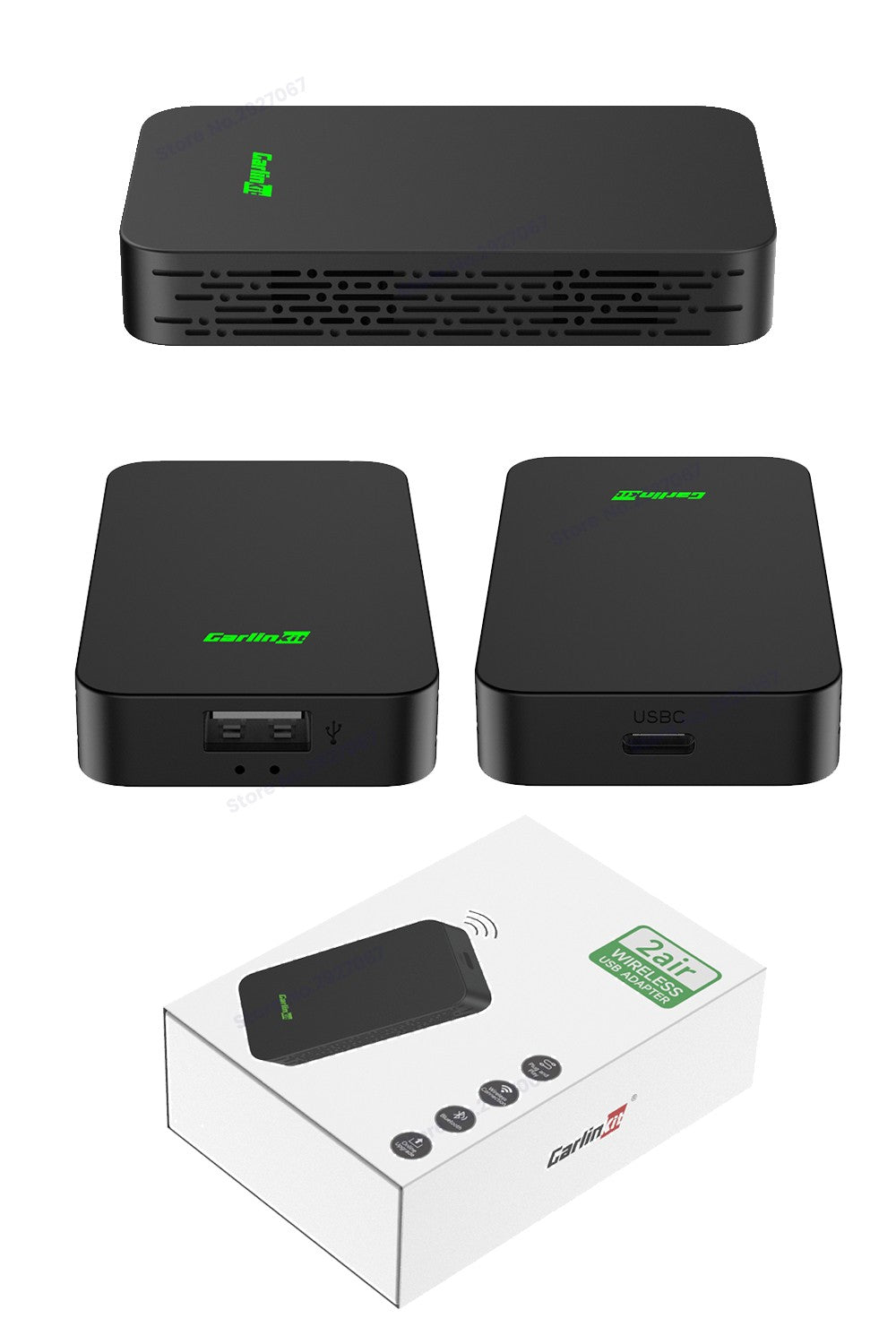 Adaptador CarPlay y Android Auto Inalámbrico