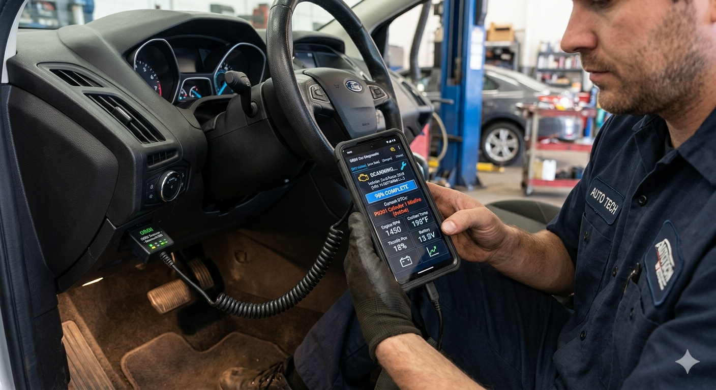 Escáner Automotriz OBD2 Vgate Bluetooth para Celular